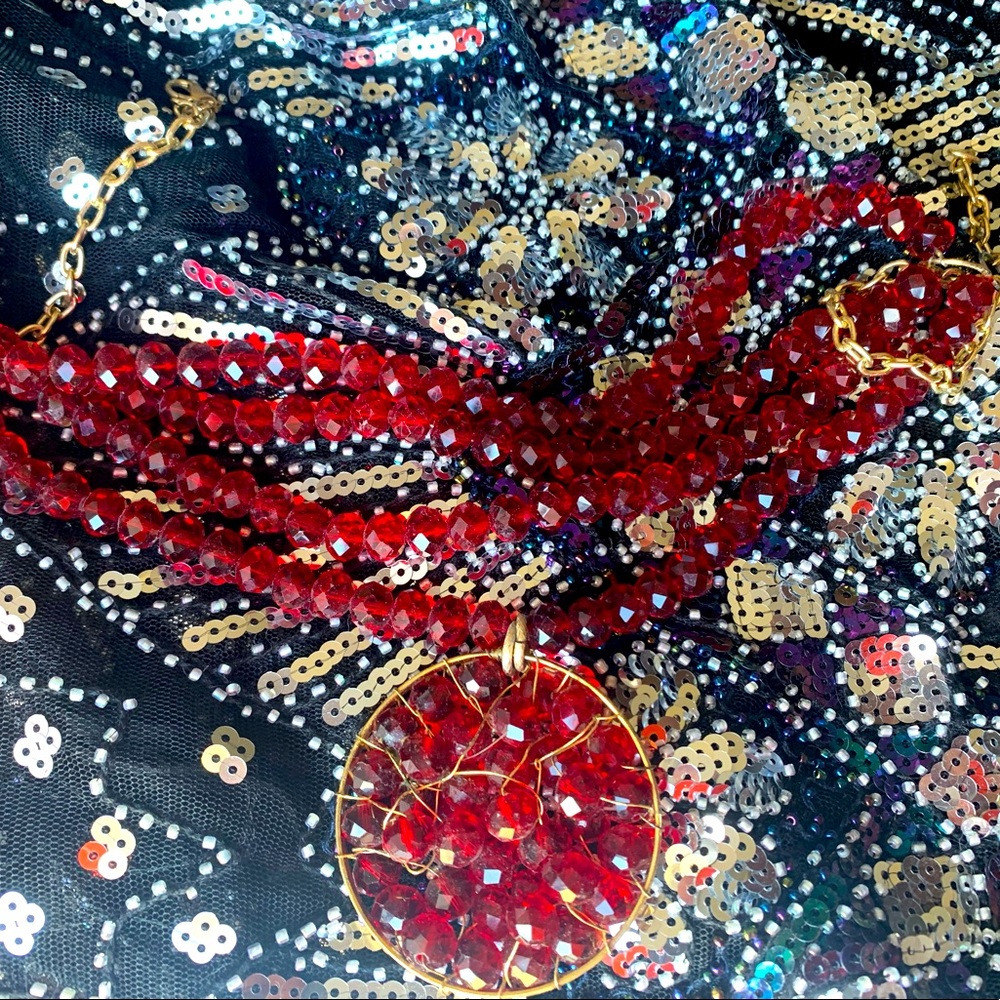 Beautiful beaded necklace